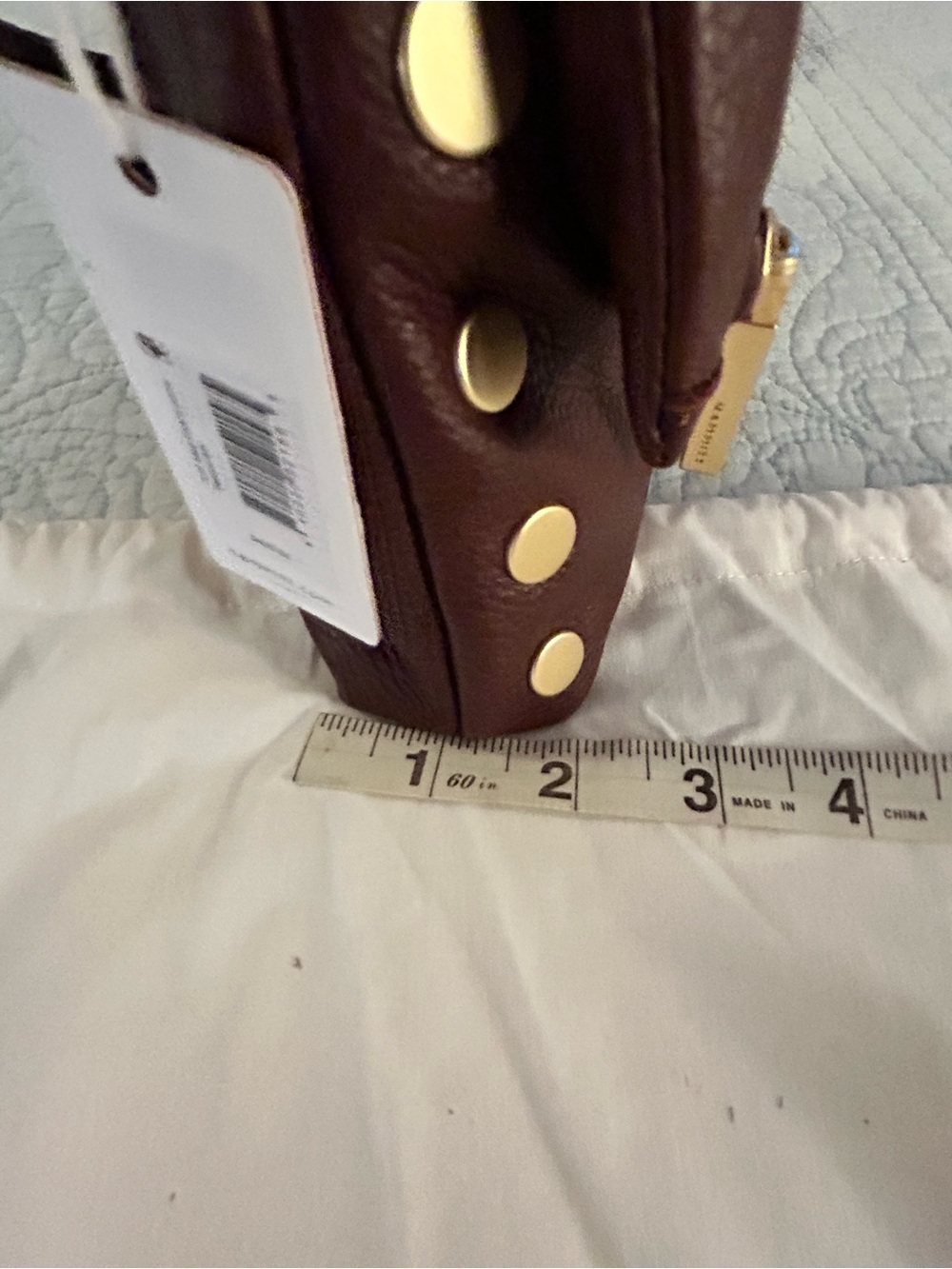 Hammitt Medium VIP cherrywood red pebbled leather crossbody purse, new with tags - Picture 15 of 16